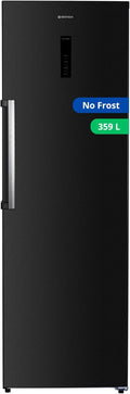 Réfrigérateurs standard – GEDTECH, Réfrigérateur simple 359L GSP359NFDX - No Frost - Dark Inox, Noir