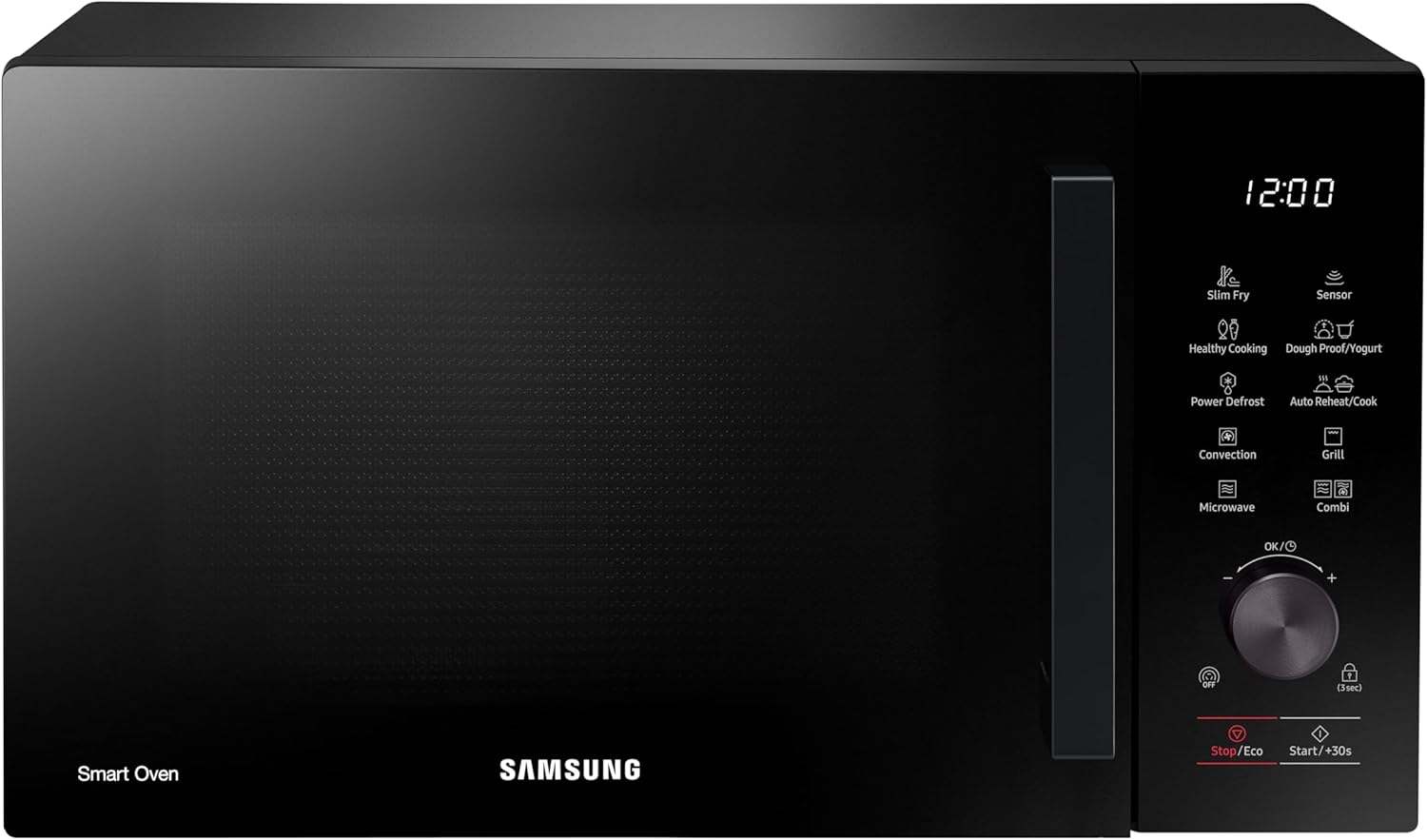 Mikrowelle/Grill 900W/28Liter - MC28A5137CK *schwarz* – Combinés convection et micro-ondes, Samsung, MC28A5137CK/E1, Noir