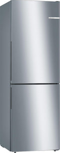 Bosch KGV33VLEAS, Série 4, Réfrigérateur congélateur, Pose libre, Inox – Bosch, Argent