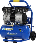 Compresseur d'Air Sans Huile – Compresseur d'Air Mobile Silencieux MX 10/1, MICHELIN, Niveau Sonore 58 dB LpA, Puissance 1 CV