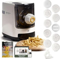 CLASSE ITALY PASTAIO Machine à pâtes avec 11 Matrices. Pasta Maker – jusqu'à 800g de pâtes, balance intégrée