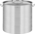Marmite Traiteur en Acier avec couvercle 98 L – Marmites, Royal Catering, Casserole en inox pour Événement Commercial Restaurant