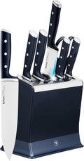 Set de couteaux 6pièces – EverSharp – Ensembles de couteaux de cuisine, Tefal, Bloc de couteaux avec affuteurs intégrés, 5couteaux
