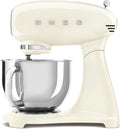 Batteurs sur socle – Smeg, Robot Pâtissier SMF03CREU, 10 Niveaux de Vitesse, 8 L, Bol 4, 3 Batteurs, 800W, Fonction Mise en Marche Progressive