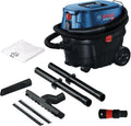 Aspirateurs eau et poussière d'atelier – Bosch Professional, Aspirateur pour Solides et liquides Gas 12-25 PL (Moteur 1 250 W, suceur Droit)
