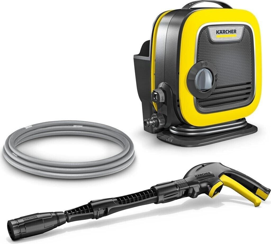 KÄRCHER Nettoyeur Haute Pression K Mini – Débit: 360 l/h, 9 kg, Pression: Max. 110 Bar, Surface: 20 m2/h, Poids: 3, Filtre à Eau, Lance Vario Power