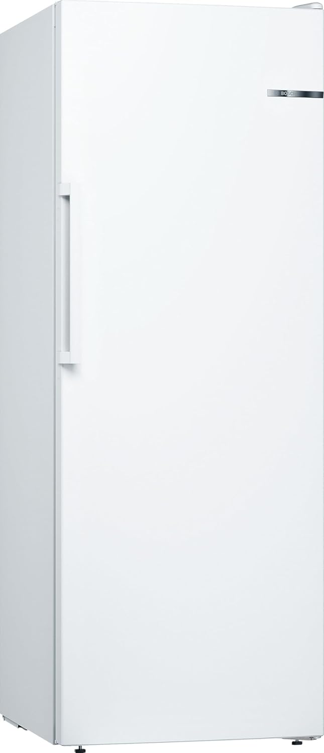 200 L – GSN29UWEW Série 4 – Congélateurs, Bosch, 161 x 60 cm, 5 tiroirs de congélation, Blanc, Congélateur pose-libre, HxL