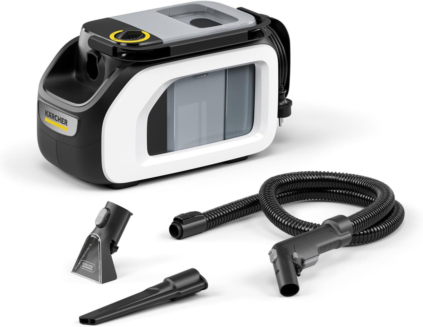 KÄRCHER Shampouineuse SE 3 Compact – Aspiration: 500W, Réservoir Eau: 1, Surface: 2, 76m2, Poids: 4, 1kg