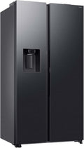 Samsung RS80F66KBFEF Réfrigérateur-Congélateur Américain Side-by-Side – 178 cm, Réfrigérateur AI avec Compartiment Congélateur