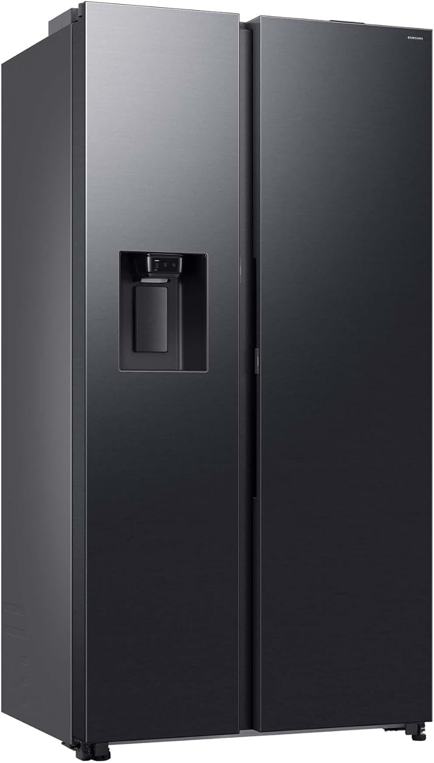 Samsung RS80F66KBFEF Réfrigérateur-Congélateur Américain Side-by-Side – 178 cm, Réfrigérateur AI avec Compartiment Congélateur