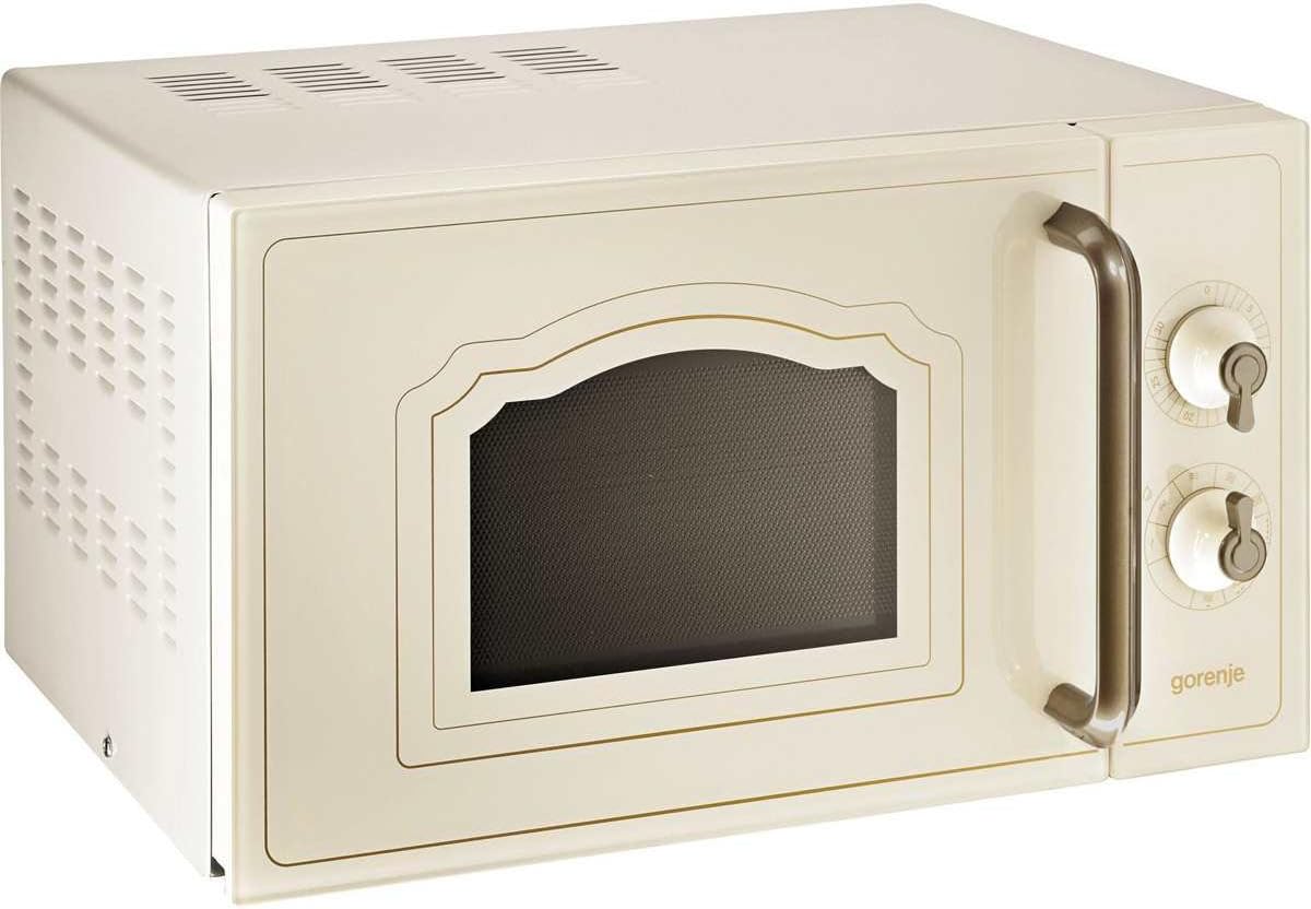 Gorenje MO4250CLI micro-ondes gril 20 L 700 W ivoire avec commandes rotatives rétro