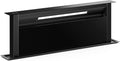 KLARSTEIN Velaire Hotte Aspirante 90 cm - A++ Éco – LED, Hotte Cuisine Encastrable Plan de Travail, 906 m3/h, Silencieuse, Commande Tactile, Noir