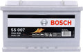 74A/h - 750A - 12V / Dimensions: 278 x 175 x 175 mm / Polarité: gauche - droite + – Bosch, Gris
