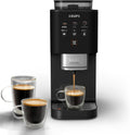 KRUPS Coffee Crush Extra – SA4028E0, noir, Machine à café à grains, ultra compacte, nettoyage facile