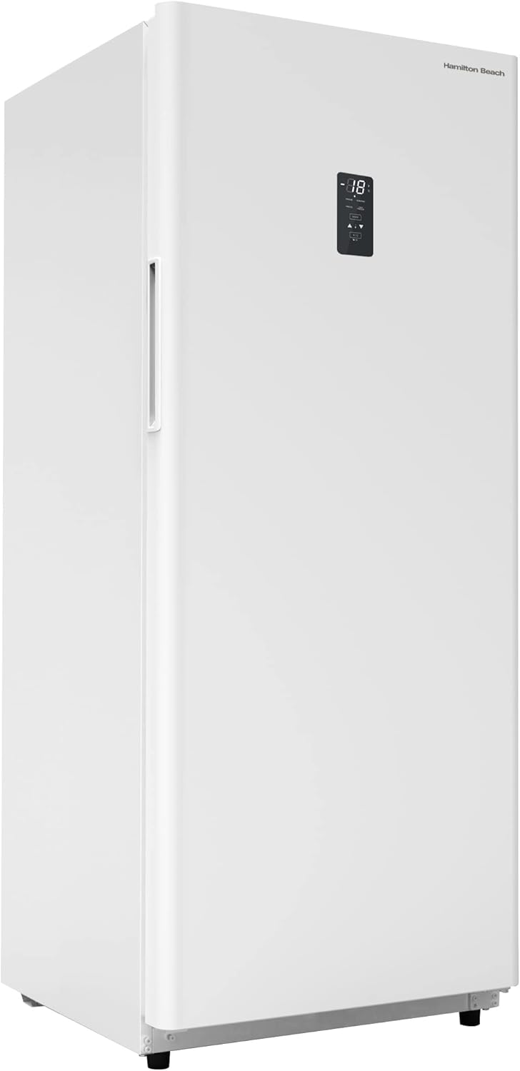 Hamilton Beach HZ4941 réfrigérateur-congélateur vertical convertible 14 cu ft, No Frost, porte réversible