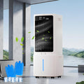 AnYaBinni Rafraîchisseur d'air Évaporatif 12L – 3-en-1 Ventilateur & Humidificateur avec Télécommande, 800 m3/h Puissant Portable, Minuteur 12H