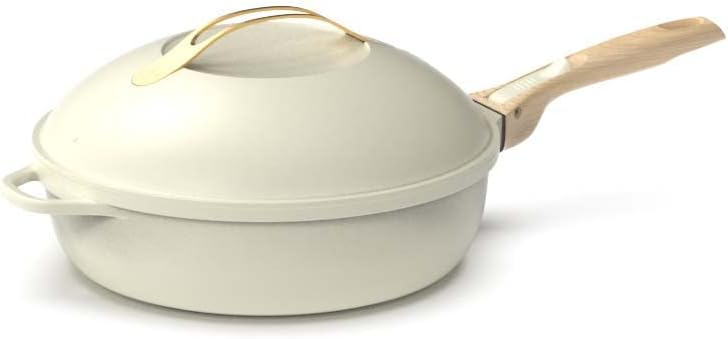 cocotte - Avec 2 poignées amovibles – La Fabuleuse poêle 8 en 1 – Casseroles, poêles et faitouts, COOKUT, spatule en bois - MERINGUE