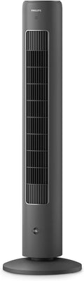 Ventilateurs colonne – PHILIPS, Ventilateur Série 5000, Tour Oscillante 105 cm, 3 Vitesses et Modes, 40 W, Télécommande, CX5535/11, Gris Foncé