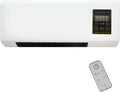 Climatiseur Mural Portable - Ventilateur Mural Avec Télécommande Climatiseur Sans Unité – Blanc/Noir