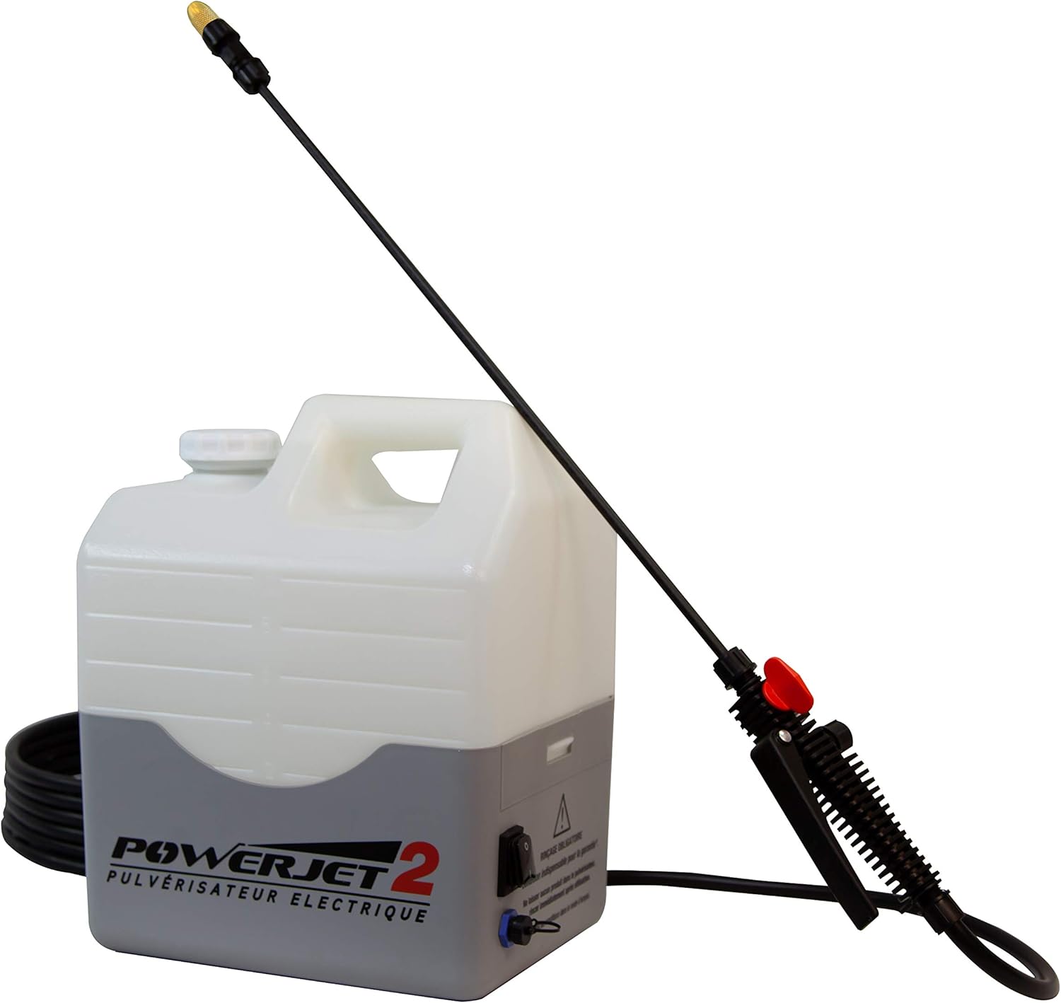 5 Bar avec pressostat – PowerJet 2 pulvérisateur électrique 12 V, MULTIREX, portée 10 m, autonomie 5 h, Pompe 5, 5 m, 7 Buses