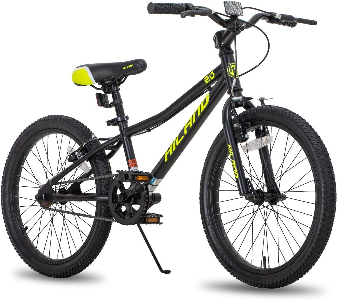 HH HILAND HILAND Climber Vélo VTT Enfant 20 Pouces – pour Garçon et Fille de 6 à 9 Ans, Freins V-Brake, Vélo Enfant