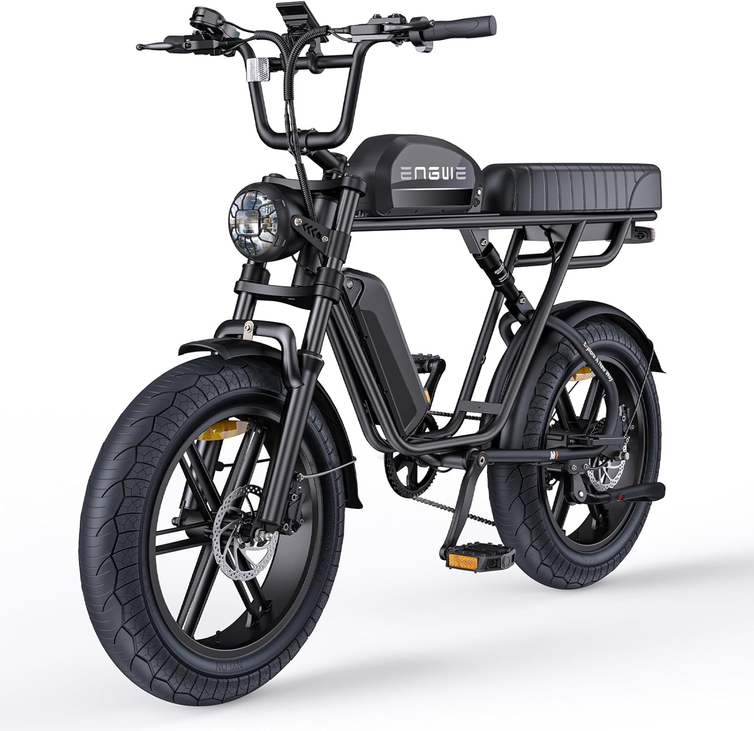 E Bike Hommes Vélo électrique-Ebike avec Une Batterie/ 2 Batteries – Vélos électriques, ENGWE, Vélo électrique 7 Vitesses
