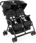 Chicco OHlalà Poussette Double Tandem – pour Jumeaux dès la Naissance jusqu'à 15 kg, Légère Inclinable et Pliable