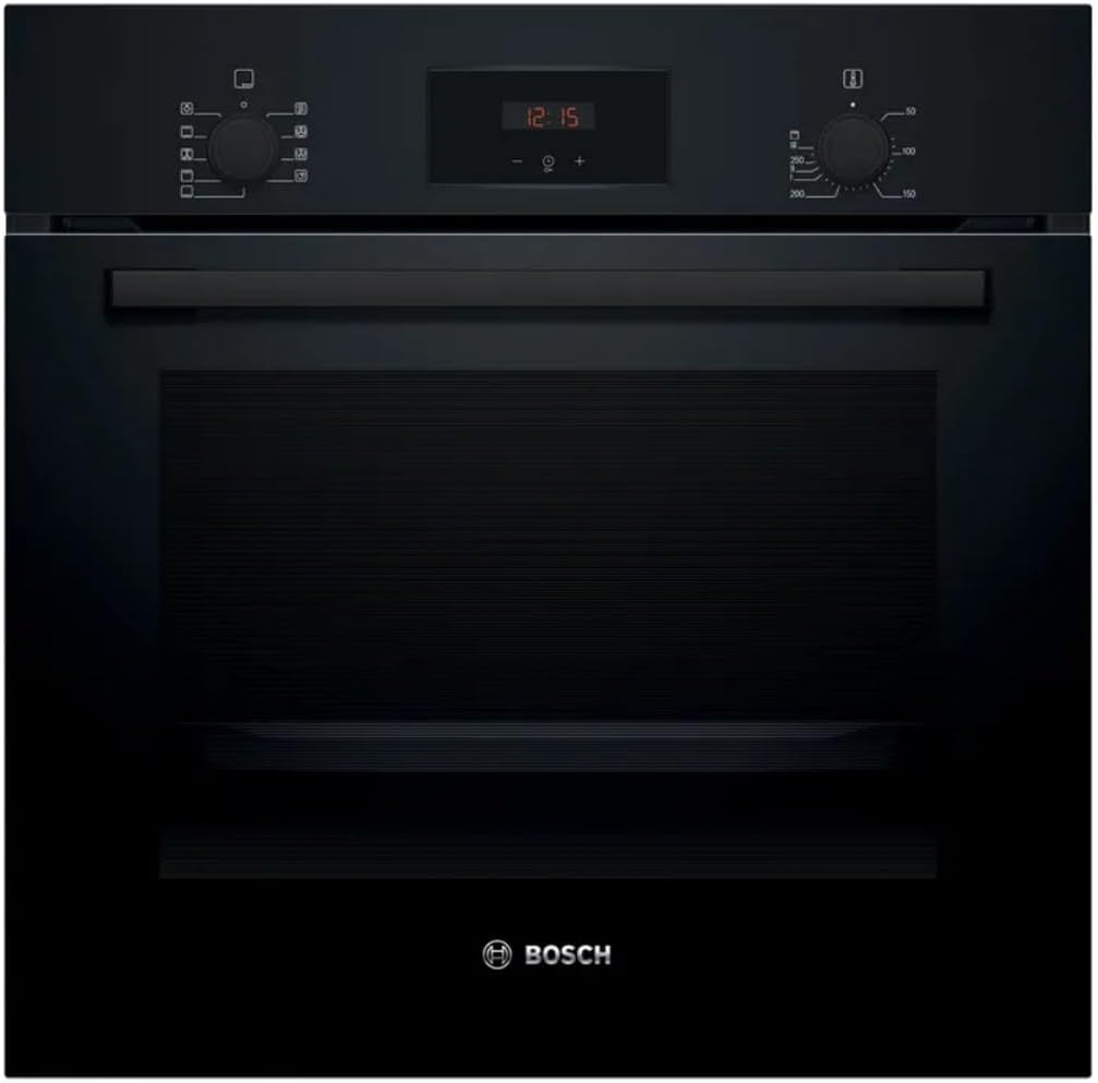 Bosch Série 2 – 60 x 60 cm, HBF134EB2, Noir, Four encastrable, Fours encastrables