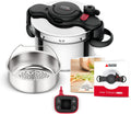 SEB Clipso Now+ Cocotte-minute® 6 L – Poignées rabattables P4900750, Résultats de cuisson, Gain de temps, Ouverture facile, Minuteur intelligent