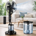 Mixtric Ventilateur sur Pied Brumisateur 4L 2026 avec Télécommande – 5 Vitesses, 3 Modes Refroidissement pour Maison