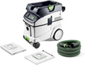 Aspirateur CLEANTEC CTL 36 EI AC - FESTOOL - 577884 – Aspirateurs eau et poussière d'atelier, Festool, Noir/Blanc/Vert