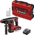 avec batterie 3 – Professional Marteau perforateur sans fil TP-HD 18/28 Li BL +4 – Marteaux perforateurs, Einhell, 0 Ah+, 3 J