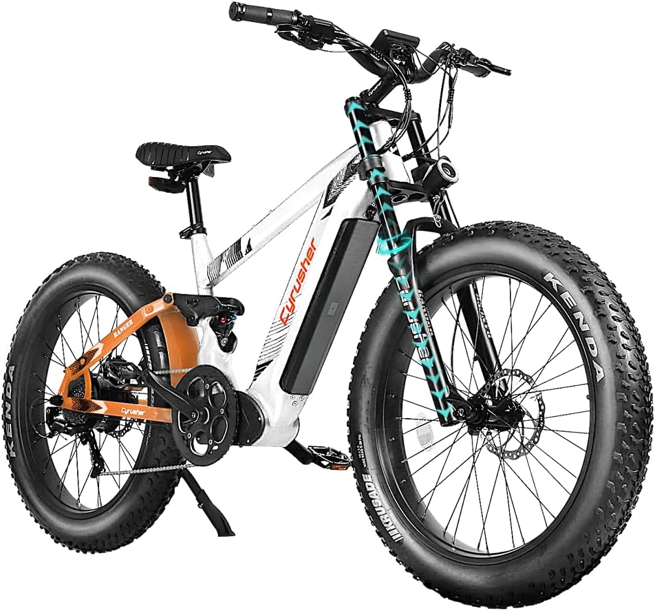Vélo Électrique en Aluminium Ranger 26Pouces – Vélos électriques, Extrbici, 250W 25 km/h 52V 20Ah 1040Wh 128 km