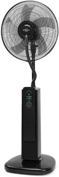 1628 – Orbegozo, SFA 7500 Ventilateur nébuliseur 60 W 5 pales 40 cm 9 vitesses Réservoir 1, 8 L, Noir