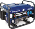 Mecafer Mercure 450025 - MC2500 Groupe électrogène essence SP – 2400 W max, autonomie de 10h30, régulation AVR, Bleu/Noir