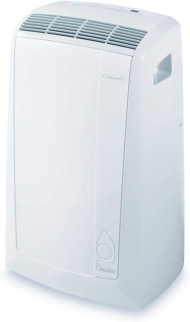 De'Longhi Pinguino PAC N90 ECO SILENT – Climatiseur Portable Silencieux avec Tuyau d'évacuation, 9 800 BTU/h - 2, 64 dB, 5 kW - 85 m3, Gaz R290