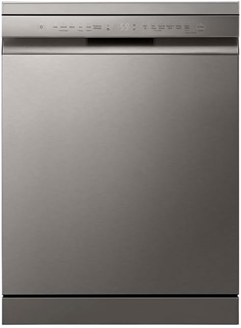 LG Lave vaisselle 60 cm DF355FP – Dimensions (LxHxP) 60 x 85 x 60 cm, Argent