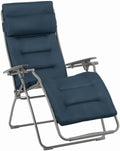 Lafuma MOBILIER - Fauteuil Relax Transat Jardin - Chaise Longue - Matelassé Zéro Gravité - Futura – Bains de soleil