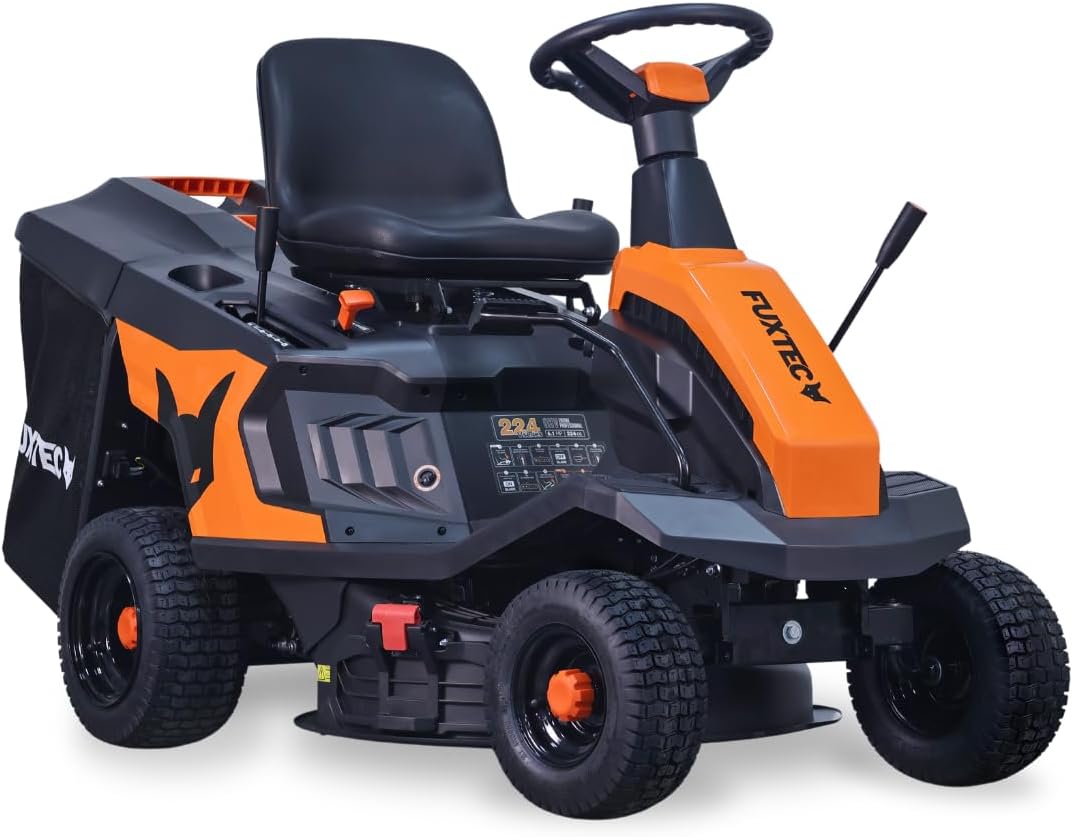 Largeur de Coupe 66 cm – Tondeuse Thermique autoportée FUXTEC FX-RMR66 – Tondeuses autoportées, Fuxtec, Hauteur de Coupe réglable