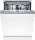 Lave-vaisselles standards – Bosch, SMV4HCX07E, 60 cm, Série 4, lave-vaisselle tout intégrable, Blanc