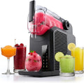 SEEGER SuperSlush Machine a Granita – 7-in-1 Slush Machine, Capacité 2L, 7 Programmes Prédéfinis, SLFR1BK, Noir, Granités, Cocktails, Frappés