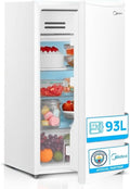 Mini réfrigérateur compact 93 L pour maison et bureau - Réfrigérateur faible consommation sans – Midea, Blanc