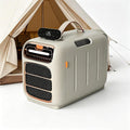 GESAIDES Climatiseur Portable 5000 BTU pour Le Camping sous Tente – niches pour Chiens AC110V, tentes de Culture, Beige/Noir/Orange
