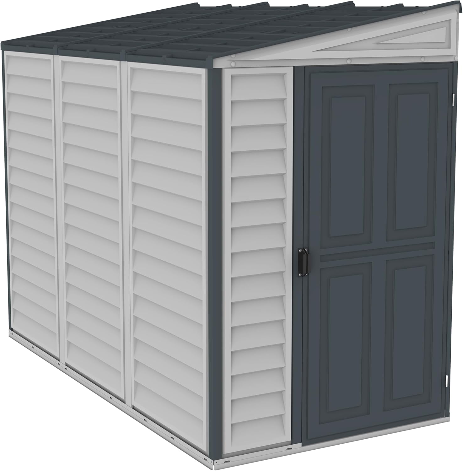 abri de jardin en plastique avec kit de fondation en métal – SideMate PLUS 4 x 8 – Abris de jardin, Duramax, 2.91 m2