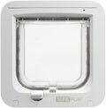 SureFlap Sure PetCare - Chatière à Puce électronique SureFlap – pour Portes, Blanc, fenêtres et Murs