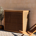 Pièces et accessoires pour radiateur – Cabanaclim, Cache Clim & Pompe à chaleur, XL - 126 x 56 x 113 cm Protège des intempéries
